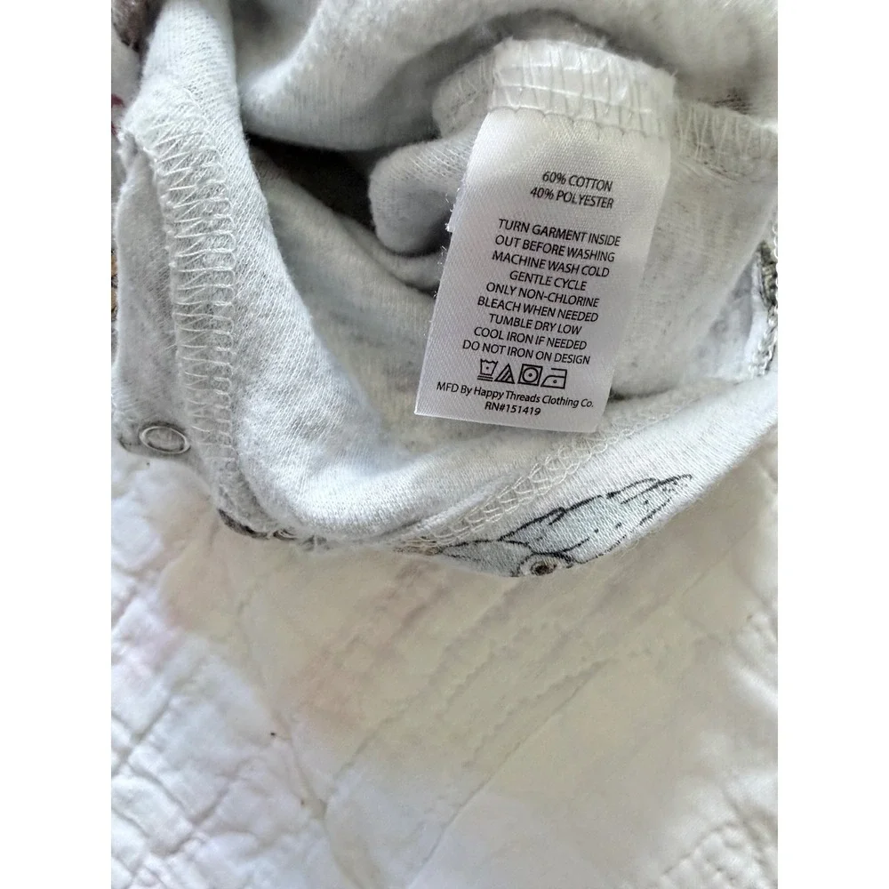 Harry Potter Romper Baby 12M I'm A Keeper Hedwig Grey Red 2pc Set Snaps summer‎